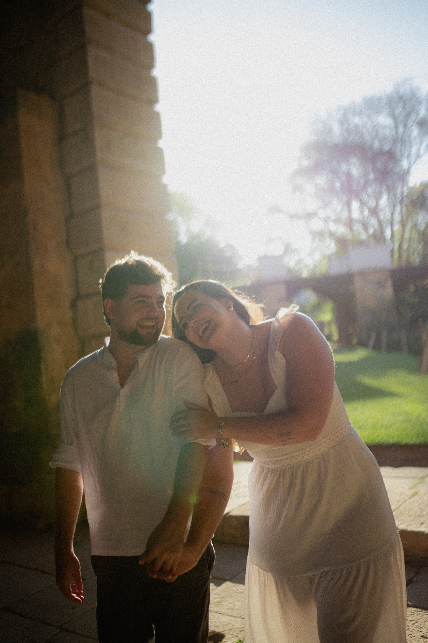 Juliana e Vitor juntos